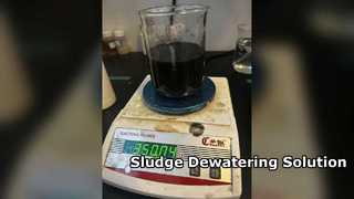 Auxílio à drenagem de lodo de papel de alto desempenho