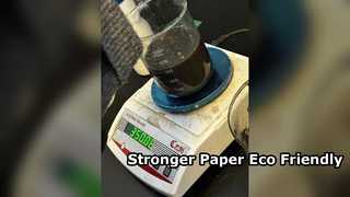 Auxiliares de drenagem para retenção de papel aumentam a resistência