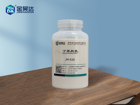 Emulsão branca JH-616 STIRENE BUTADIENE LATEX para construção