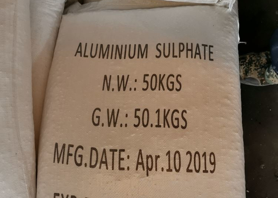 Tratamento de alumínio branco de Used For Sewage do agente do tratamento da água do sulfato