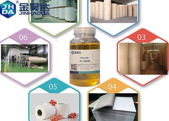 Esterilização microbiana da indústria da fabricação de papel para reduzir a polpa o bactericida 10% 14%