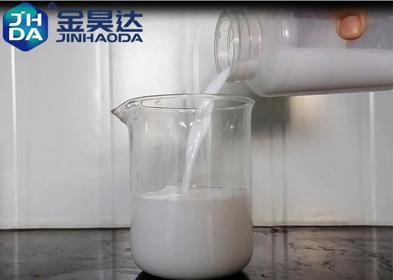 Emulsão aniônica amplamente utilizada da cera do ISO da emulsão branca com índice contínuo de 30% para a fabricação de papel