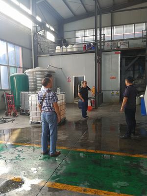 Polyacrylamide Amphoteric líquido de Colorless Transparent Viscous do agente da força seca do tipo de JHDA para a fábrica do papel de polpa