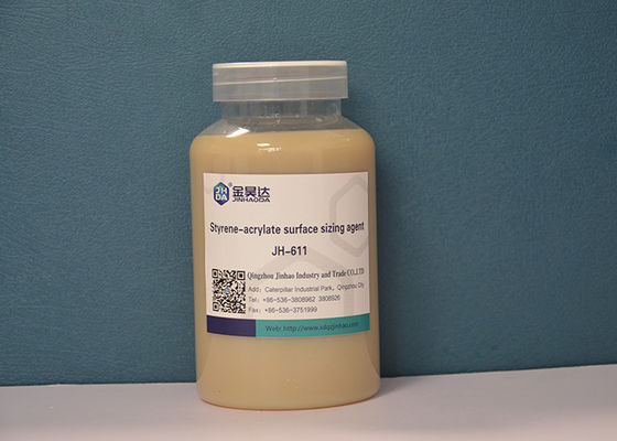 Para o cartão menos o agente de cola de superfície JH-611 do Acrylate do estireno da dosagem