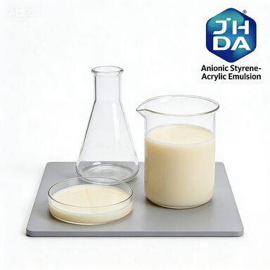 Bom preço Agente de dimensionamento de superfície acrílico de estireno aniónico Viscosidade ≤ 50 Cps Para reforço de papel anti-derramamento on-line
