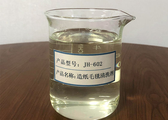 Bom preço Agentes de limpeza eficazes para fabricação de feltro de papel para melhorar a permeabilidade do ar e aumentar a produção da máquina de papel on-line